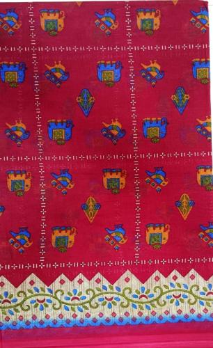 PL PRINTED SAREES WITH BLOUSE